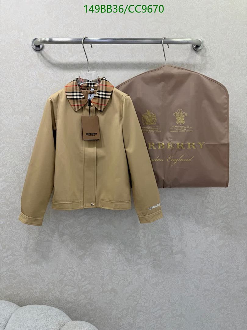 Burberry-Clothing Code: CC9670 $: 149USD