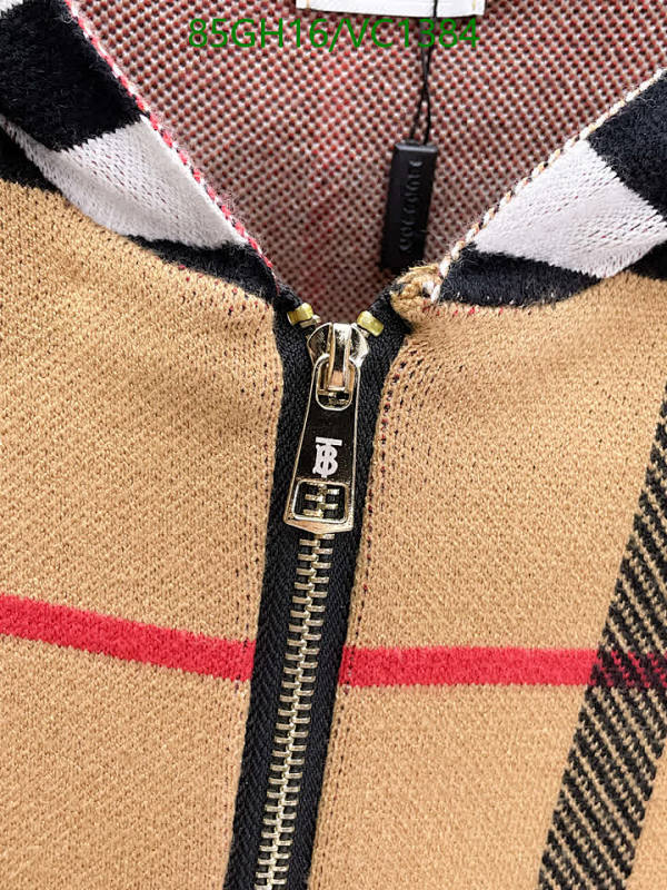 Burberry-Clothing Code: VC1384 $: 85USD