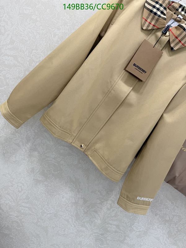 Burberry-Clothing Code: CC9670 $: 149USD