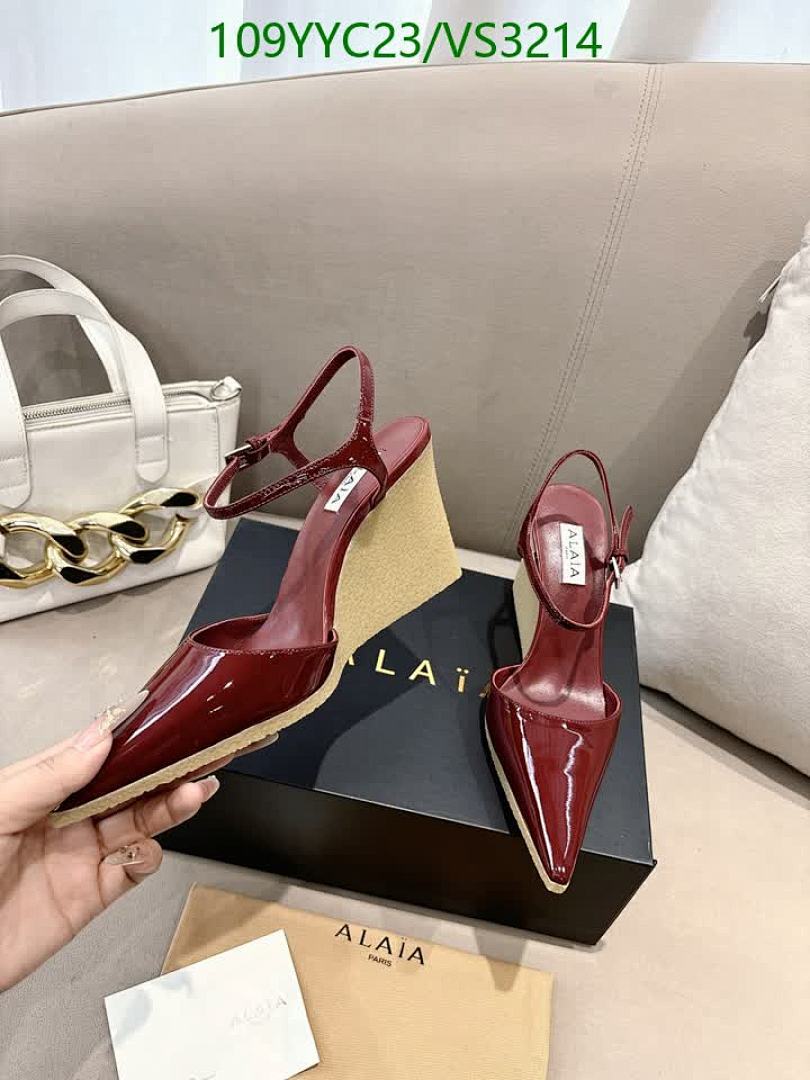 Alaia-Women Shoes Code: VS3214 $: 109USD
