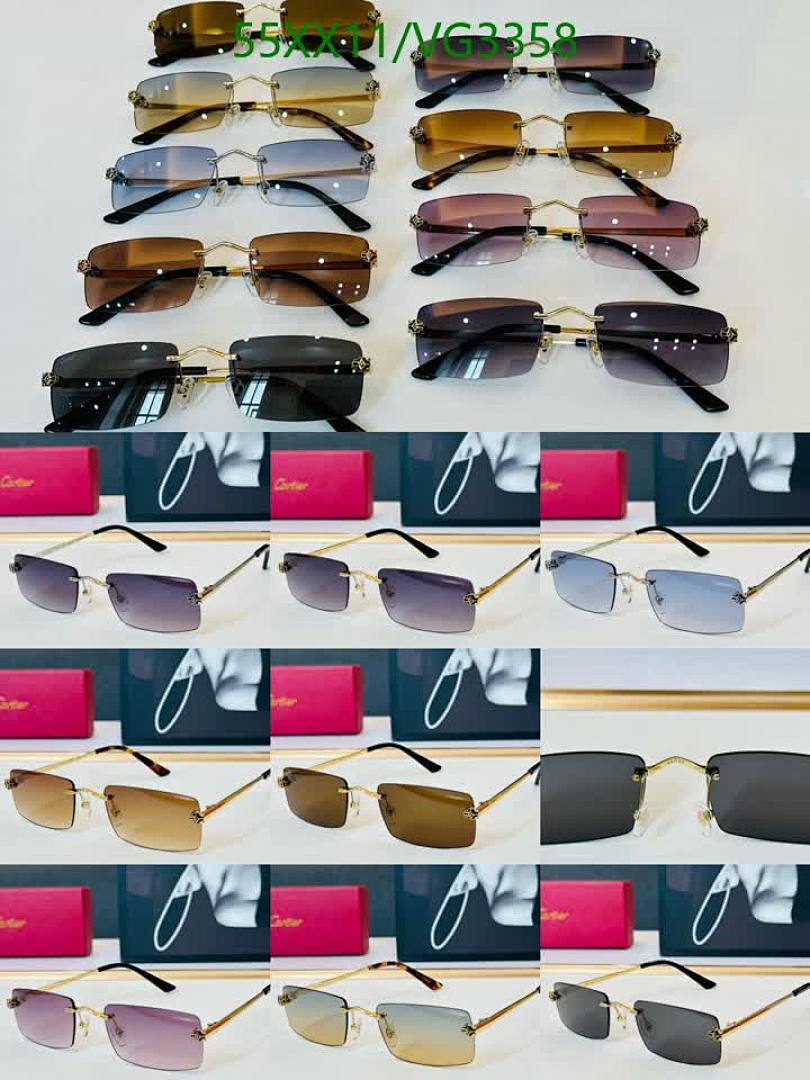 Cartier-Glasses Code: VG3358 $: 55USD