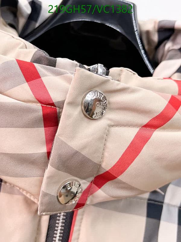 Burberry-Clothing Code: VC1382 $: 219USD