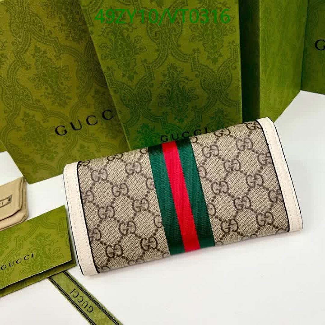 Gucci-Wallet-4A Quality Code: VT0316 $: 49USD