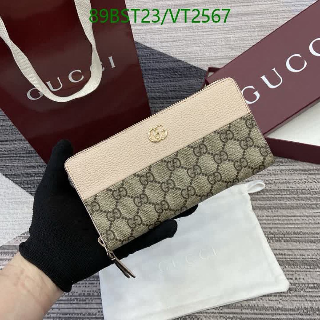 Gucci-Wallet Mirror Quality Code: VT2567 $: 89USD