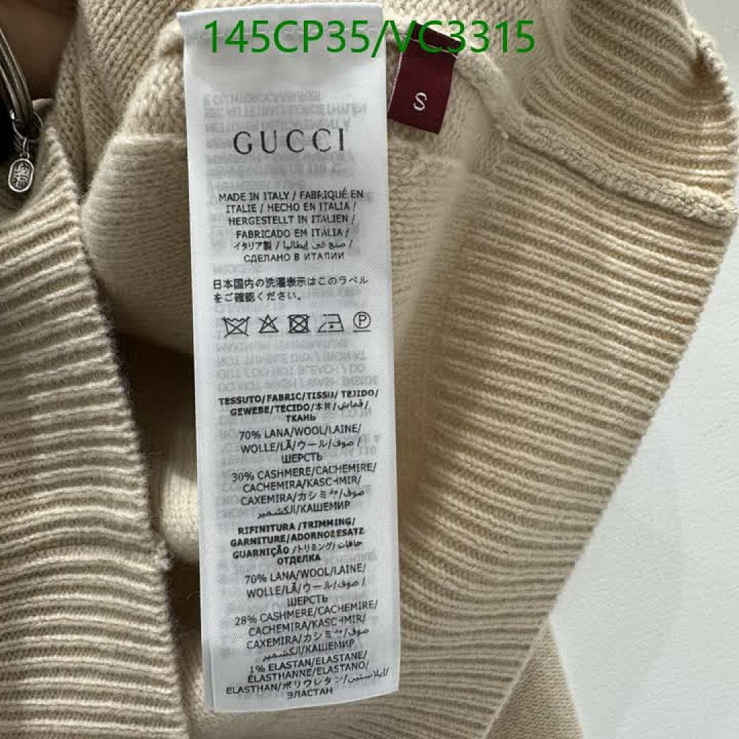 Gucci-Clothing Code: VC3315 $: 145USD