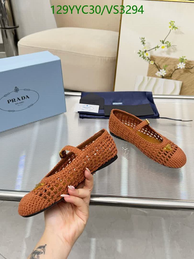 Prada-Women Shoes Code: VS3294 $: 129USD