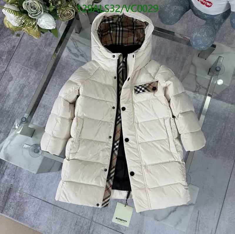 Burberry-Kids Clothing Code: VC0029 $: 129USD