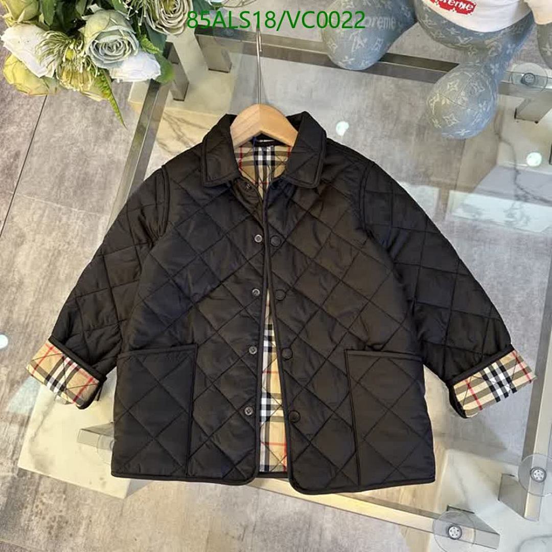 Burberry-Kids Clothing Code: VC0022 $: 85USD