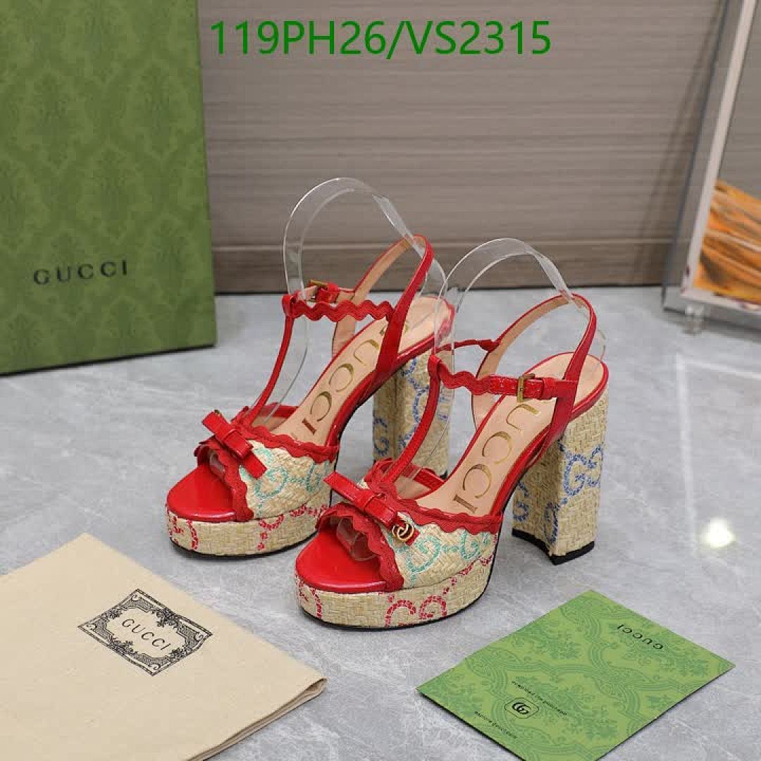 Gucci-Women Shoes Code: VS2315 $: 119USD