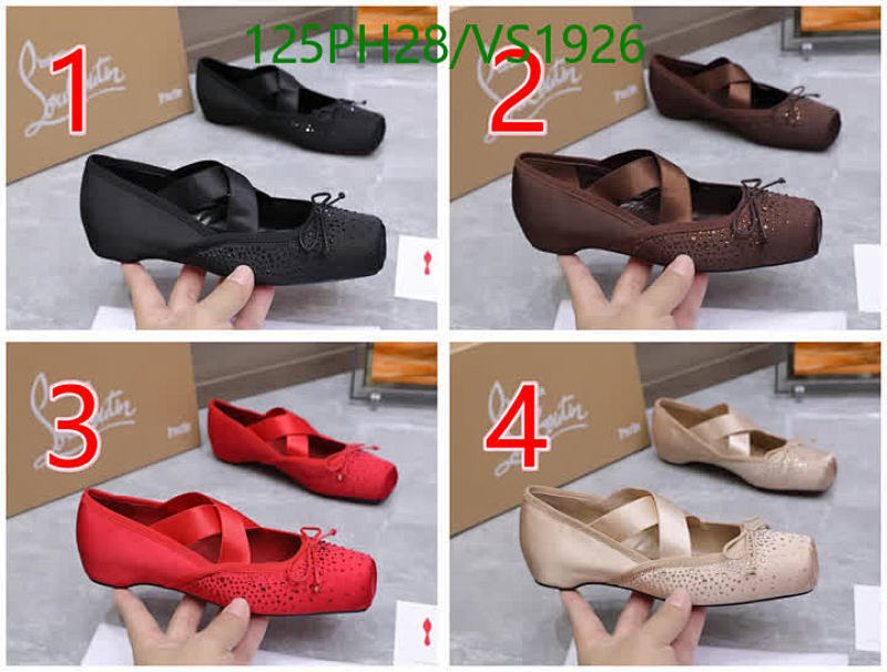 Christian Louboutin-Women Shoes Code: VS1926 $: 125USD