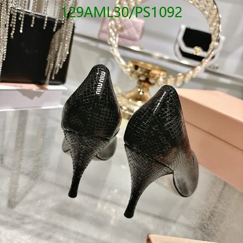 Miu Miu-Women Shoes Code: PS1092 $: 129USD