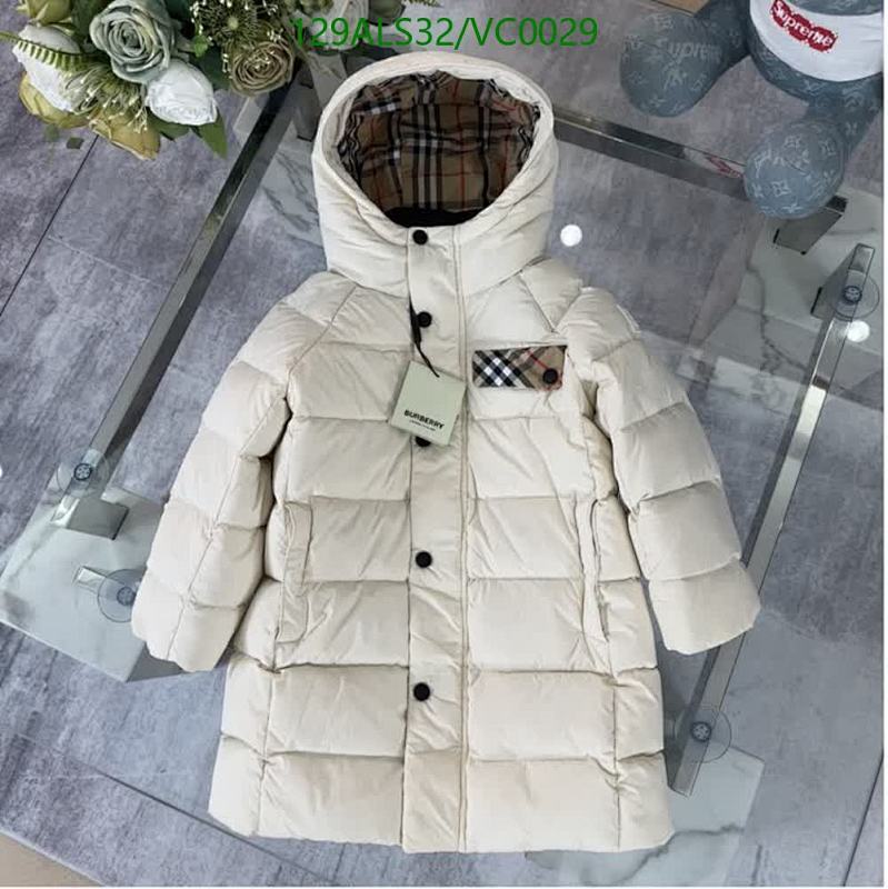 Burberry-Kids Clothing Code: VC0029 $: 129USD