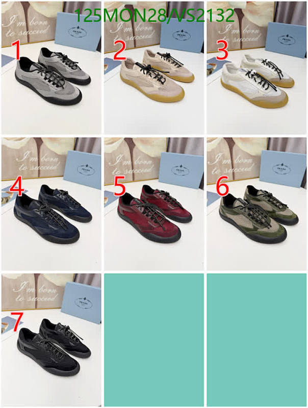 Prada-Men shoes Code: VS2132 $: 125USD