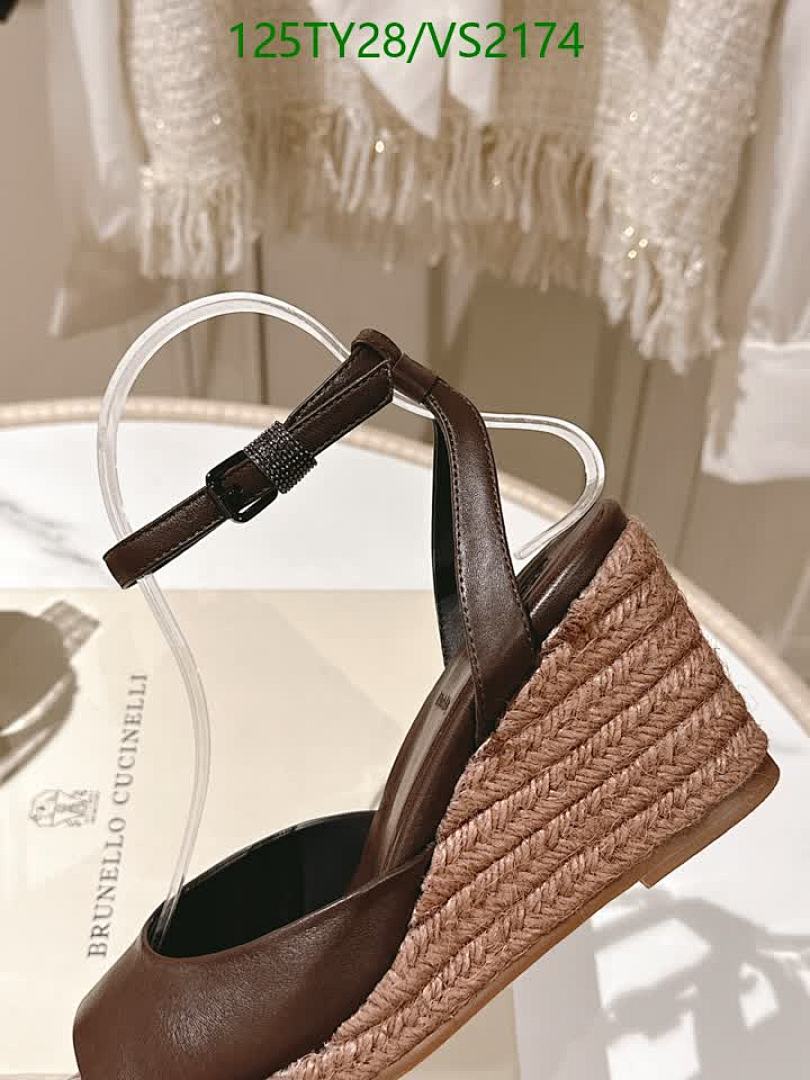 Brunello Cucinelli-Women Shoes Code: VS2174 $: 125USD