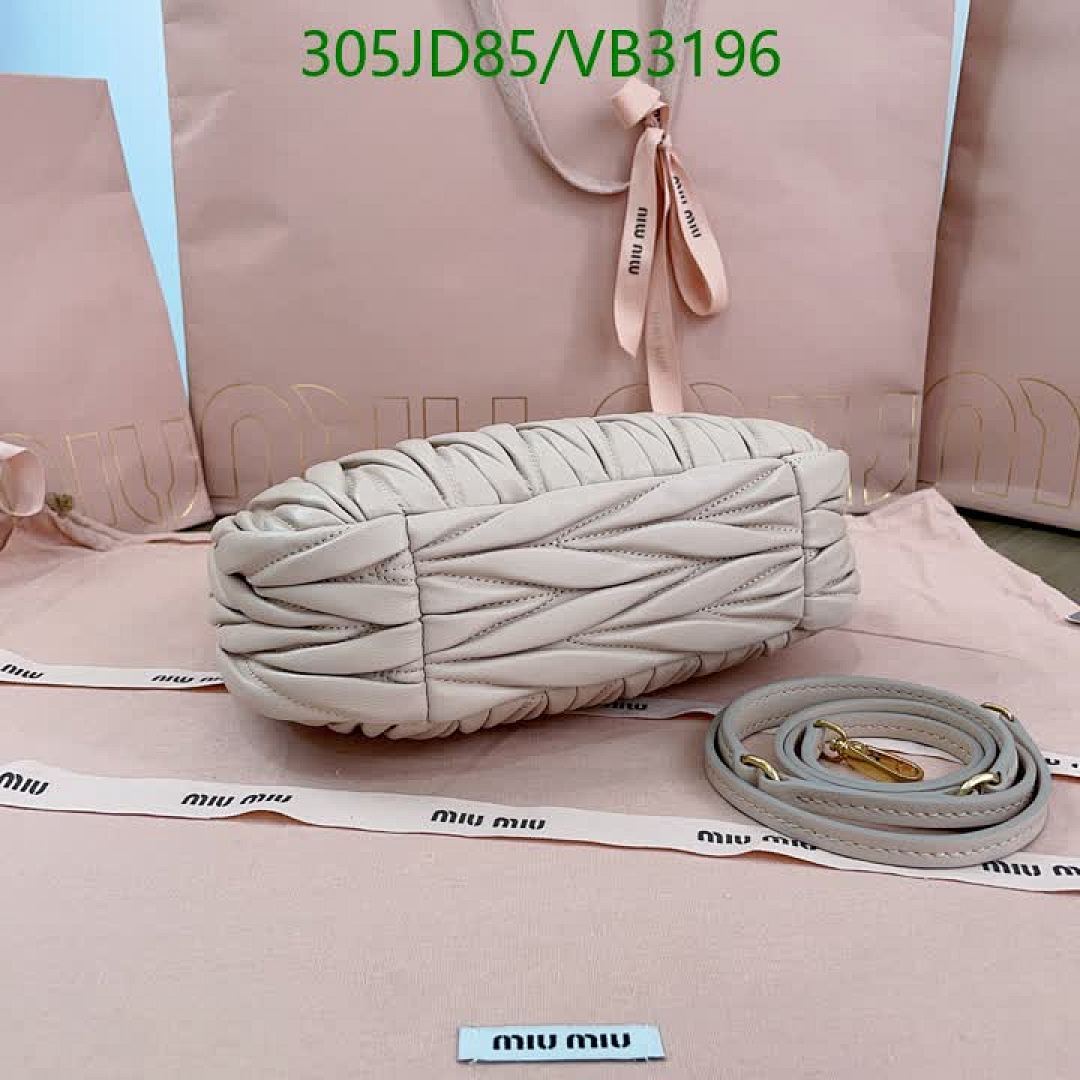 Miu Miu-Bag-Mirror Quality Code: VB3196 $: 305USD