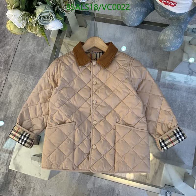 Burberry-Kids Clothing Code: VC0022 $: 85USD