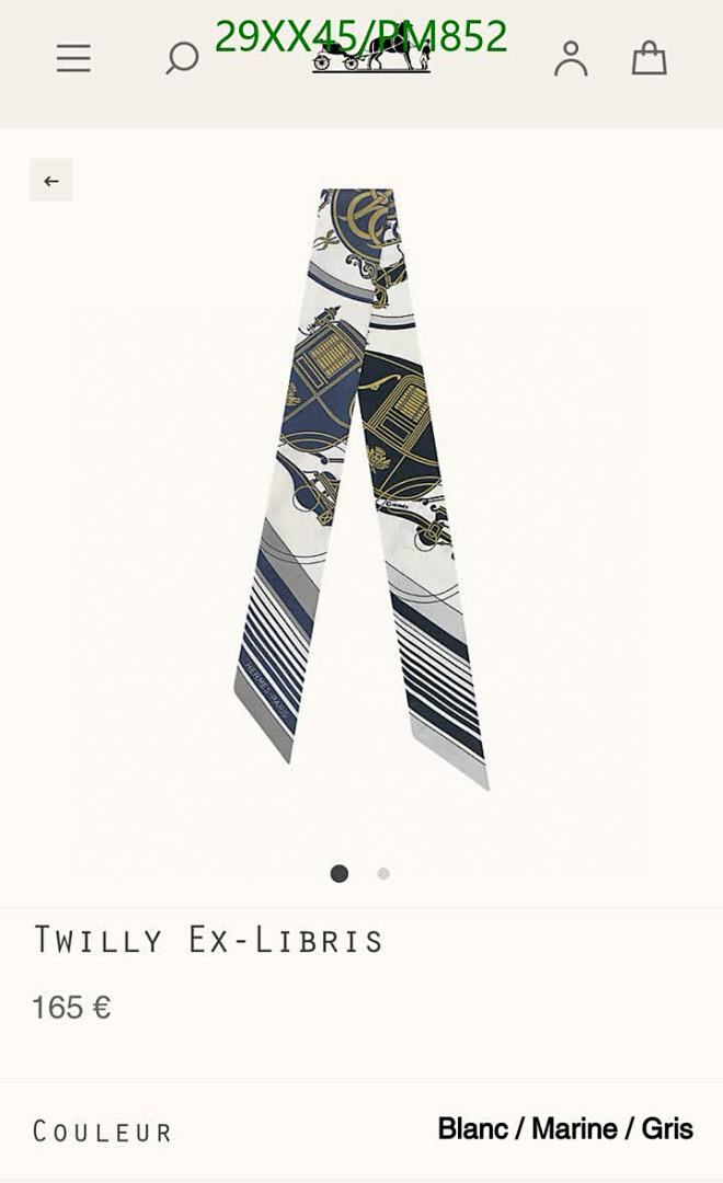 Hermes-Scarf Code: PM852 $: 29USD