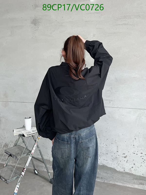 Balenciaga-Clothing Code: VC0726 $: 89USD