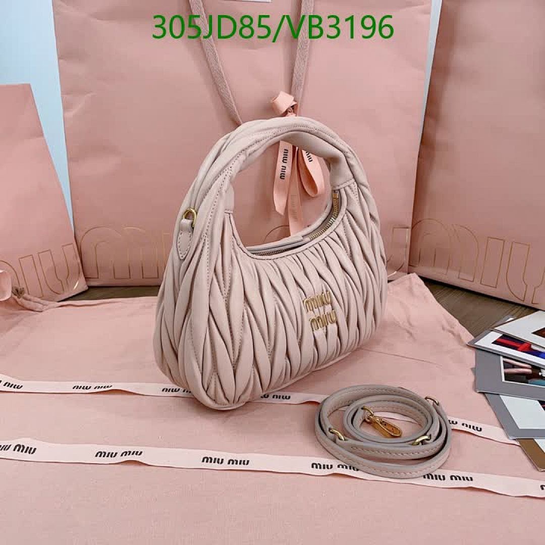 Miu Miu-Bag-Mirror Quality Code: VB3196 $: 305USD