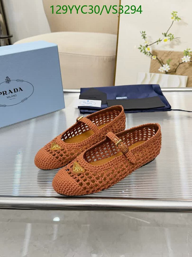 Prada-Women Shoes Code: VS3294 $: 129USD