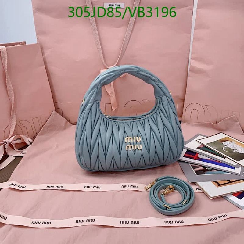 Miu Miu-Bag-Mirror Quality Code: VB3196 $: 305USD