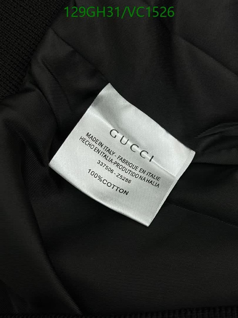 Gucci-Clothing Code: VC1526 $: 129USD