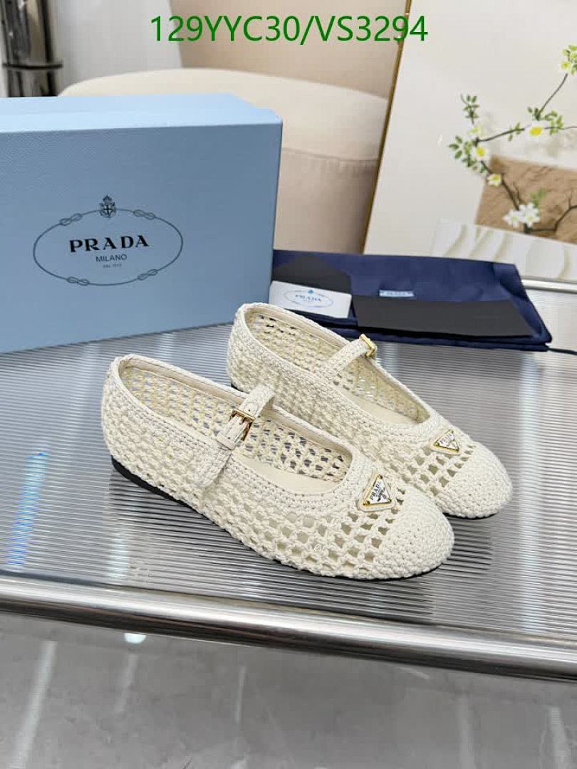 Prada-Women Shoes Code: VS3294 $: 129USD