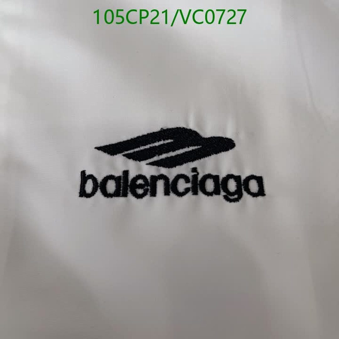Balenciaga-Clothing Code: VC0727 $: 105USD