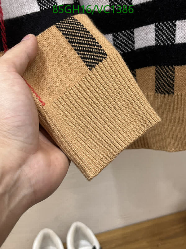 Burberry-Clothing Code: VC1386 $: 85USD
