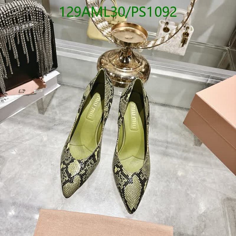 Miu Miu-Women Shoes Code: PS1092 $: 129USD
