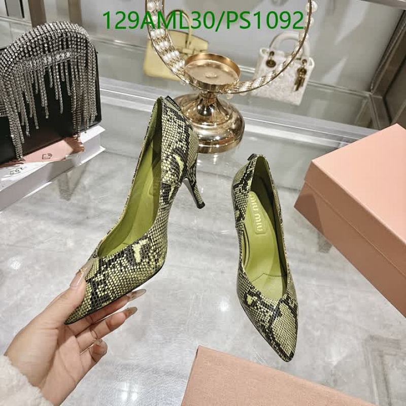 Miu Miu-Women Shoes Code: PS1092 $: 129USD