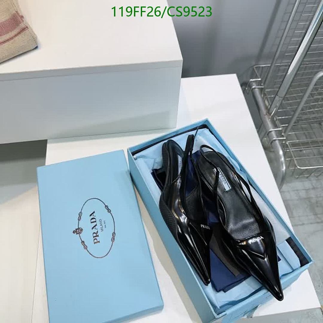 Prada-Women Shoes Code: CS9523 $: 119USD