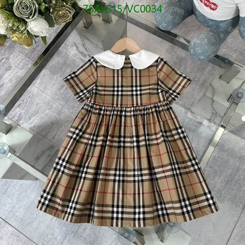 Burberry-Kids Clothing Code: VC0034 $: 75USD