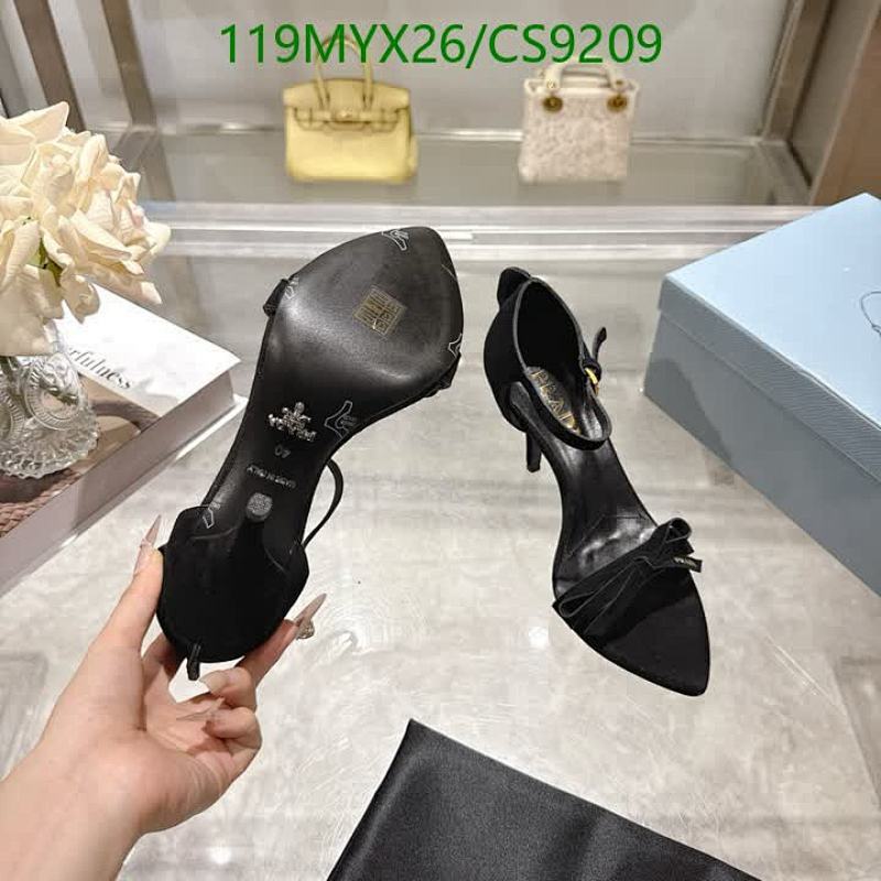 Prada-Women Shoes Code: CS9209 $: 119USD