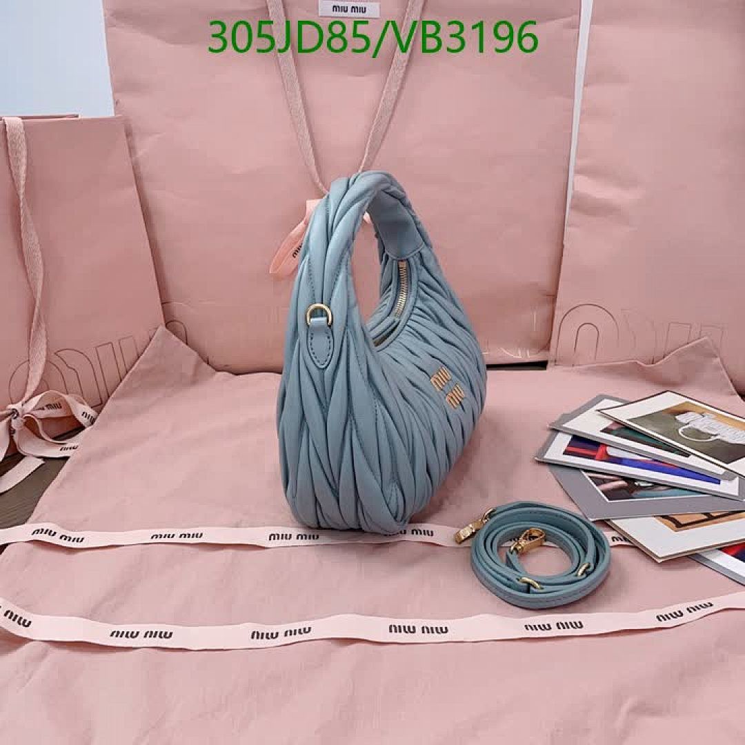 Miu Miu-Bag-Mirror Quality Code: VB3196 $: 305USD