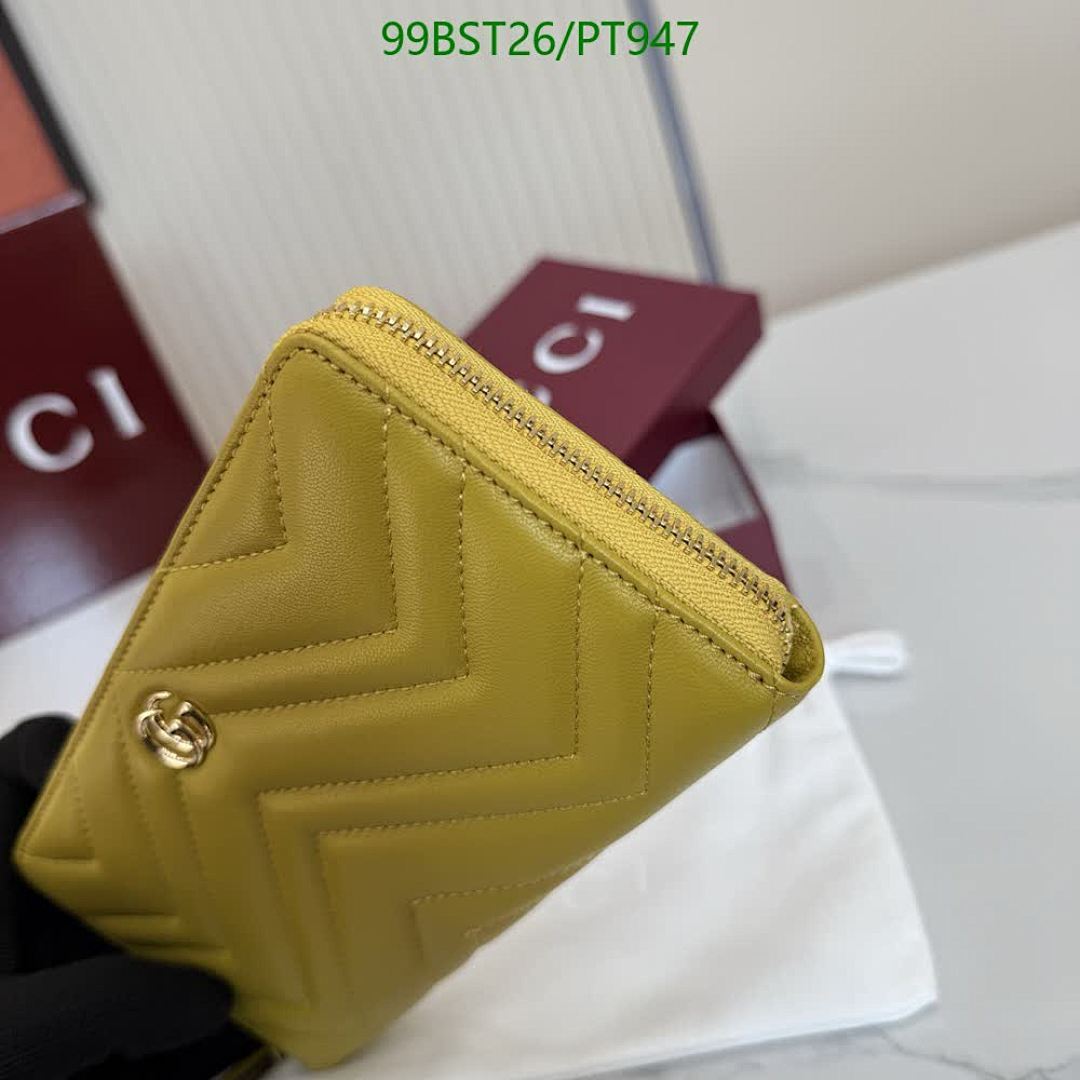 Gucci-Wallet Mirror Quality Code: PT947 $: 99USD