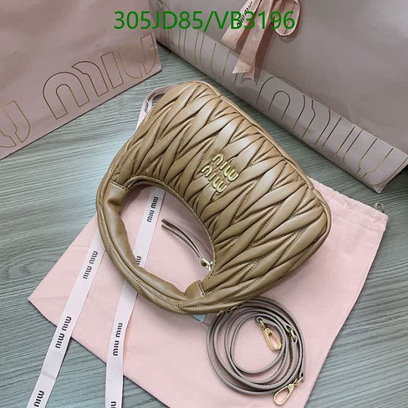 Miu Miu-Bag-Mirror Quality Code: VB3196 $: 305USD