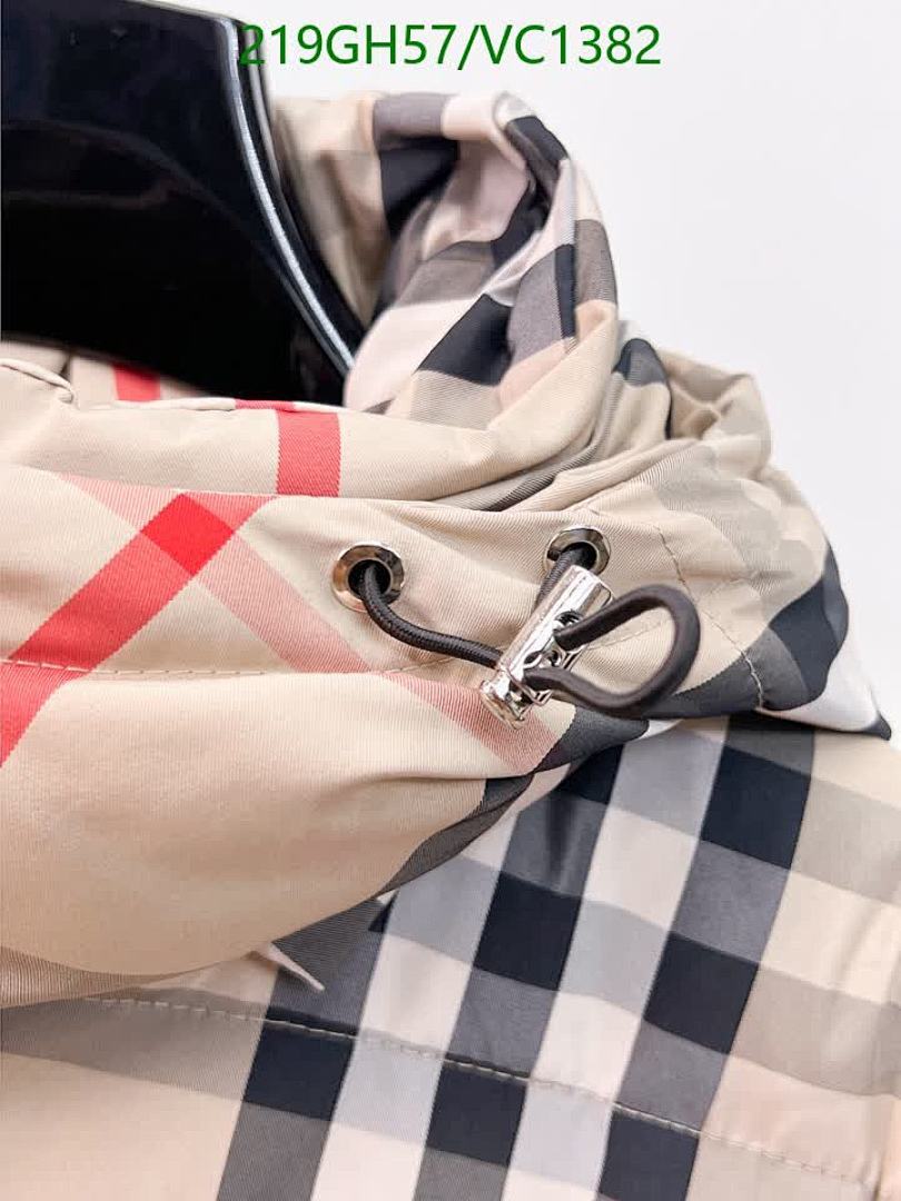 Burberry-Clothing Code: VC1382 $: 219USD