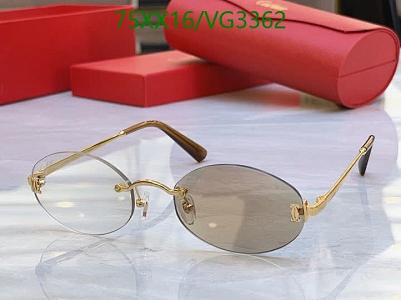 Cartier-Glasses Code: VG3362 $: 75USD