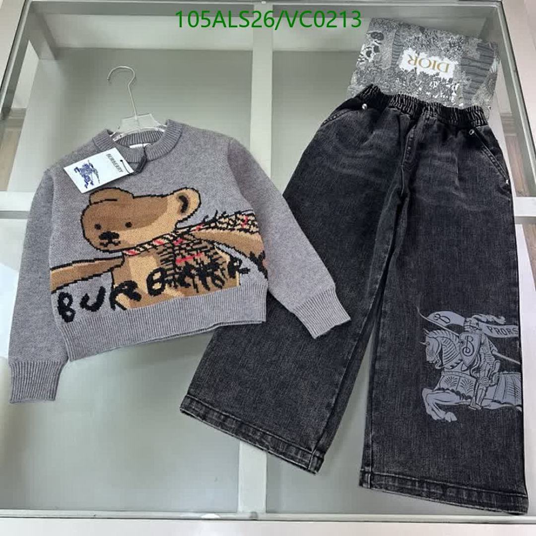 Burberry-Kids Clothing Code: VC0213 $: 105USD