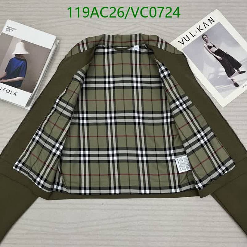 Burberry-Clothing Code: VC0724 $: 119USD