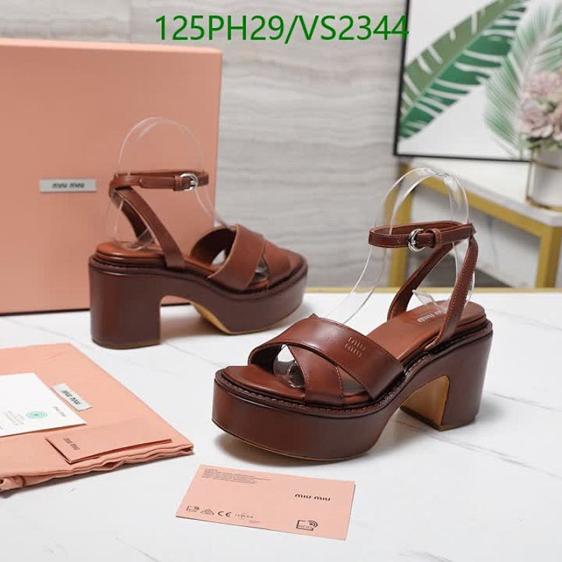 Miu Miu-Women Shoes Code: VS2344 $: 125USD