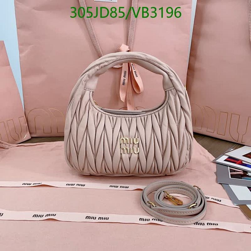 Miu Miu-Bag-Mirror Quality Code: VB3196 $: 305USD