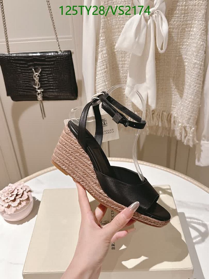 Brunello Cucinelli-Women Shoes Code: VS2174 $: 125USD