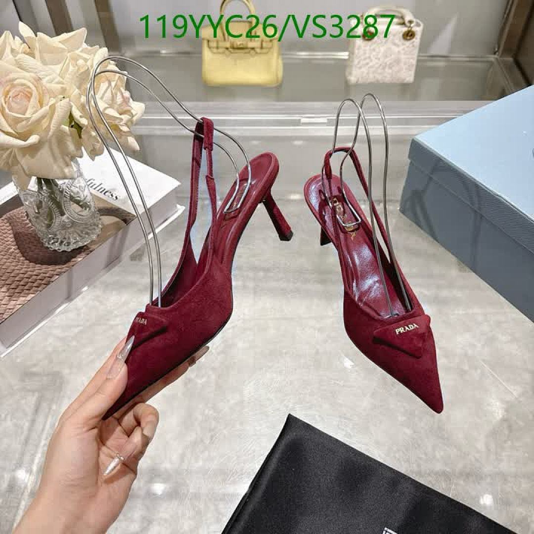 Prada-Women Shoes Code: VS3287 $: 119USD