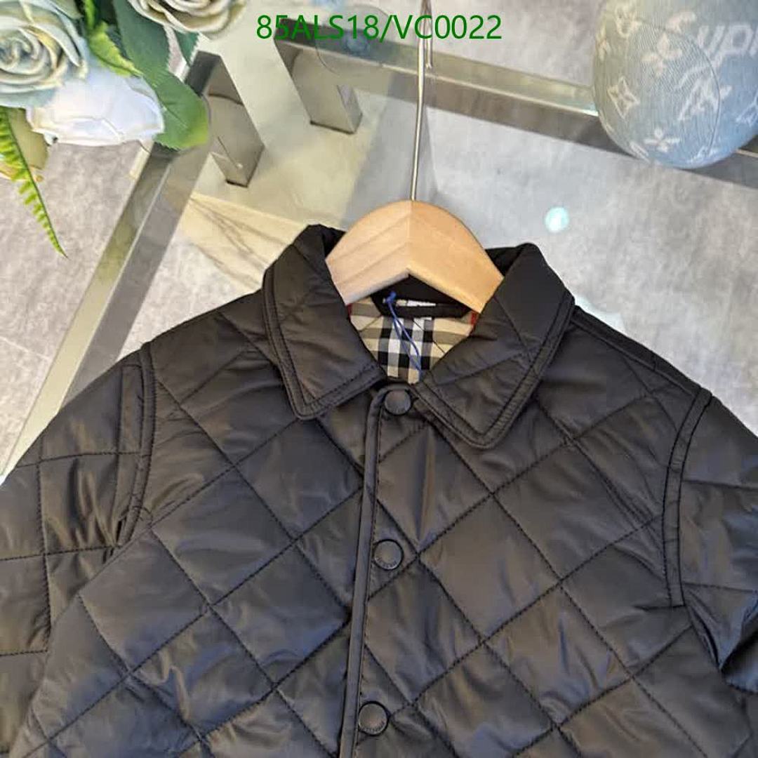 Burberry-Kids Clothing Code: VC0022 $: 85USD