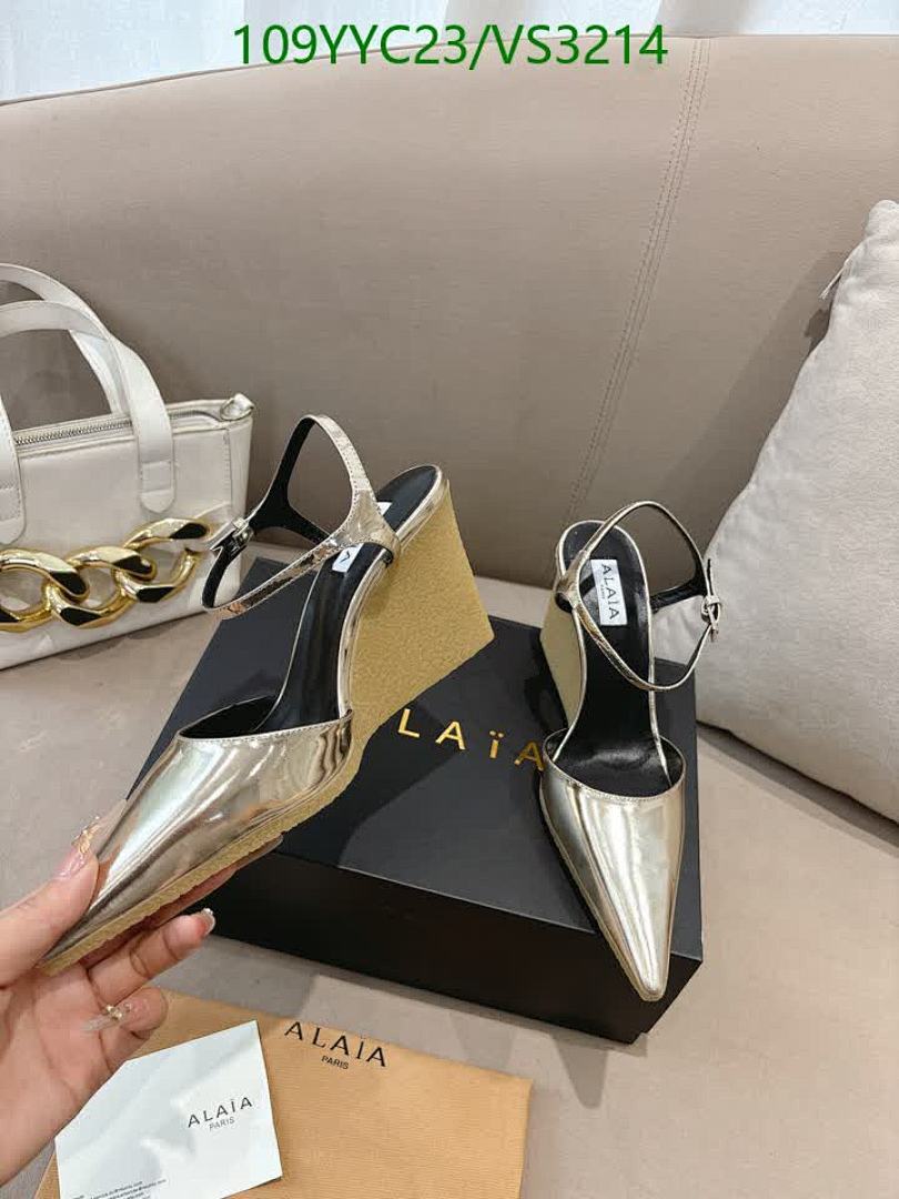 Alaia-Women Shoes Code: VS3214 $: 109USD