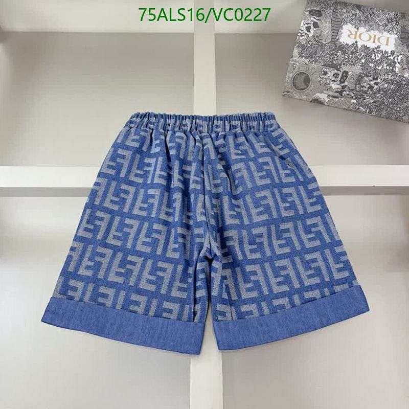 Fendi-Kids clothing Code: VC0227 $: 75USD