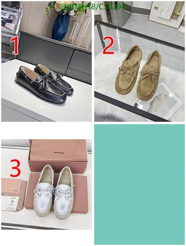 Miu Miu-Women Shoes Code: CS9294 $: 89USD