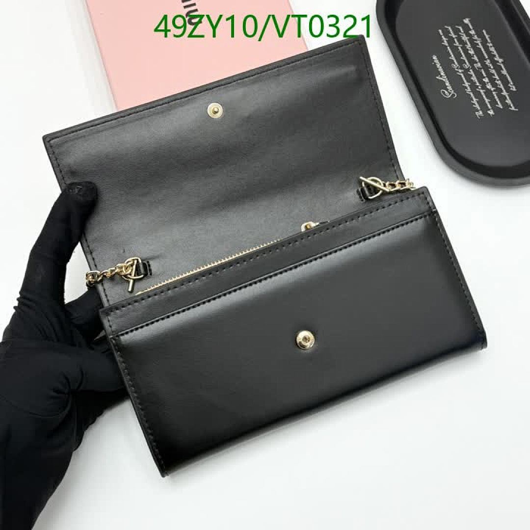 Miu Miu-Wallet-4A Quality Code: VT0321 $: 49USD